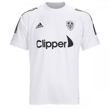 Leeds United Pre Match Training Football Shirt – White