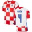 2021 Croatia PERISIC #4 Home Soccer Jersey