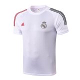 Real Madrid Short Training White Soccer Jerseys Mens 2020/21